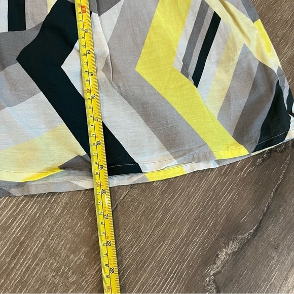 PINK TARTAN preppy pleated Geo checkered silk blend pleated skirt size 6 - Picture 6 of 6